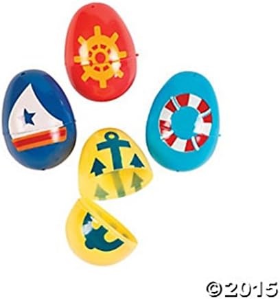 Popcandy 6 Dozen Nautical Assorted Easter Eggs Huge Lot New 72 Eggs