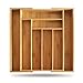 Kitchen Lovers Bamboo Expandable Utensil Organizer