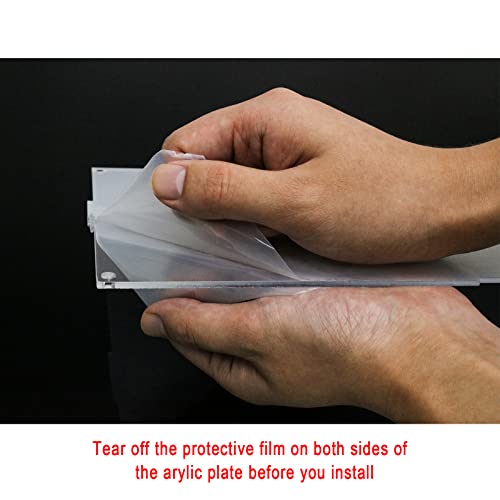 LMTIC Acrylic Display Case for Lego Ideas Typewriter 21327 Building Kit