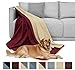 DEARTOWN Waterproof Dog Blanket for Bed Couch Sofa 70×70 Inches, Reversible Microfiber Dog Bed Cover for Large Dogs, Puppiesthumb 2