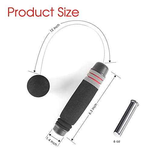 Gomi-Weighted-Ropeless-Jump-Rope-Tangle-Free-Crossfit-Cordless-Speed-Rope-for-Double-Unders-Wod-Mma-Skipping-Workout-Boxing-Fitness-Exercise-Training-Adjustable-Length-Good-for-Adults-and-Kids