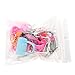 JiaUfmi 40pcs Fashion Headset Glasses Jewelry Necklace Earring Shoes Crown Accessory for Dolls