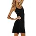 Ropalia Women O-neck Summer Beach Halter Short Mini Dress Sundress