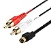 S-Video & Two RCA Audio Cables Combo, Gold Plated – 3 Feet