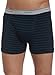 Fruit of the Loom Men's Stripe/Solid Assorted Trunks(Pack of 4)