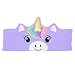 CozyPhones Kids Headphones Volume Limited with Ultra-Thin Speakers Soft Fleece Headband – Perfect Children’s Earphones for Home and Travel – Purple Rainbow Unicornthumb 2