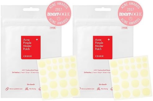 Cosrx KTCxkU Acne Pimple Master Patch, 24 Count (2 Pack)