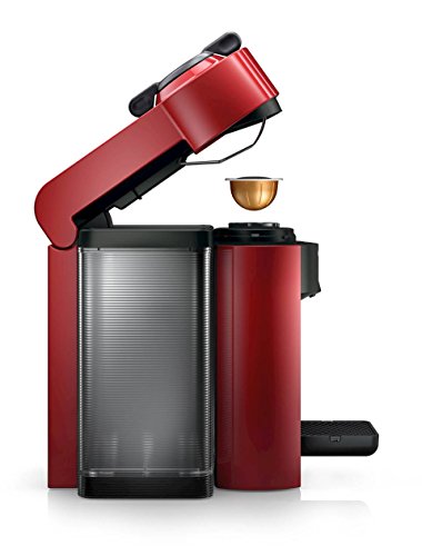 Nespresso GCC1-US-RE-NE VertuoLine Evoluo Coffee and Espresso Maker, Red (Discontinued Model) - Thumbnail 3