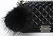 vogueearth Real Large Fur Ball Pompoms Mobile Strap Keychain Bag Purse Charm