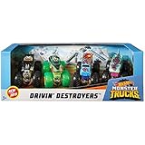 Hot Wheels Monster Trucks 1: 64, 4 Pack Vehicles (Styles May Vary)
