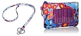 Vera Bradley Zip Id Case and Lanyard in Impressionista