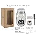 Top Shelf Engagement Wish Jar With 100 Tickets, Pen, and Decorative Lid