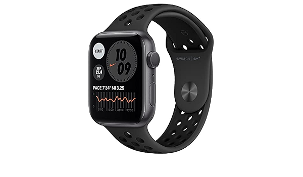 Apple Watch Nike Series 6 - 44 mm 32 GB en Gris espacial - Aluminio negro  antracita - $200 de descuento - AT\u0026T