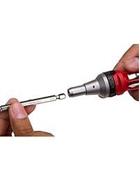 Milwaukee 48   22   2302P 10 in 1 trinquetes Multi Conductor Square Drive Bits con 8 in 1 compacto Conductor