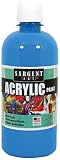 Sargent Art 24-2461 16-Ounce Acrylic Paint, Turquoise