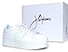 J. Adams Hero Platform Sneakers for Women - Casual Lace Up Fashion Tennis Shoes