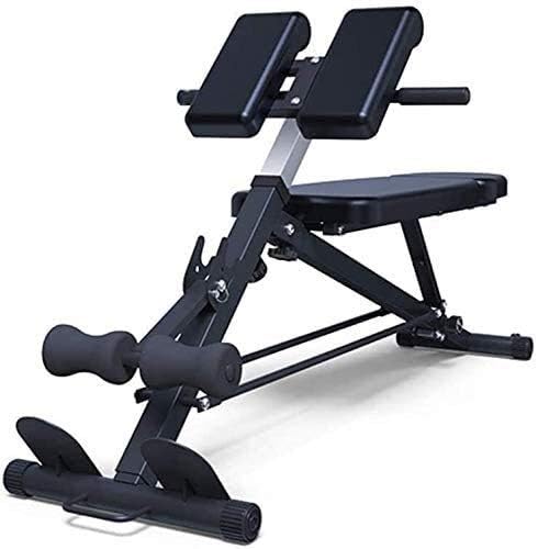 HOSTWEKLJT Weight Bench Adjustable Dumbbell Bench Home Multi-Function Adjustable Weight Bench for Home Gym, Weightlifting and Strength Training - Bonus Workout Poster with Total Body