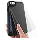 iPhone 6 Plus / iPhone 6S Plus Case, Rotatable Slide Door Card Slot Holder Wallet Case TORUBIA Dual Layer Shockproof Anti Scratch Cover for iPhone 6 Plus or iPhone 6S Plus (5.5 inch) - Black