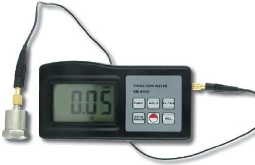 Gowe Vibration Meter, vibration tester, Bearing Condition Detector, Machine Condition Checker, Vibration data collector, Field Balancer Analyzer, vibchecker, vib-cheker, vibration checker GVM-6360-46