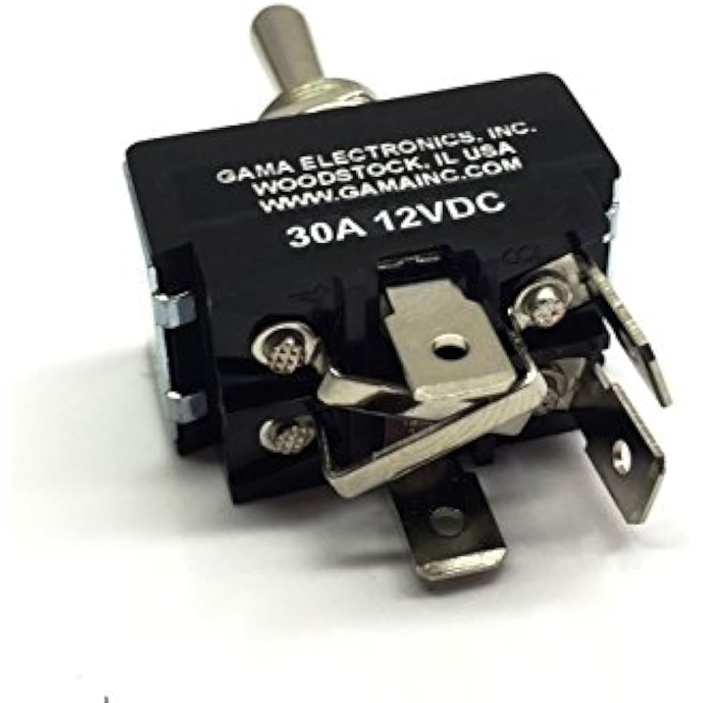 30 Amp Toggle Switch Position Reverse Polarity DC Motor Control