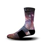 HoopSwagg Galaxy Custom Nike Elite Socks Medium Multi