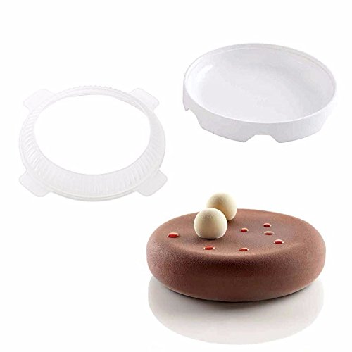 Emousport Round Silicone Cake Mold For Mousses Ice Cream Chiffon Cakes Baking Pan Decorating Accessories Bakeware Tools