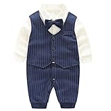 Fairy Baby Baby Boy's One Piece Long Sleeve Gentleman Formal Outfit