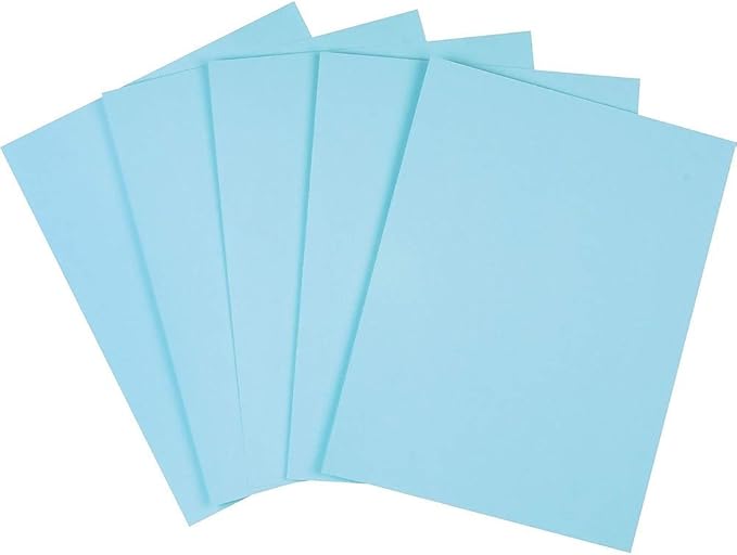 Staples® Pastel Colored Copy Paper, 8 1/2" X 11" Blue, Ream Amazon.ca