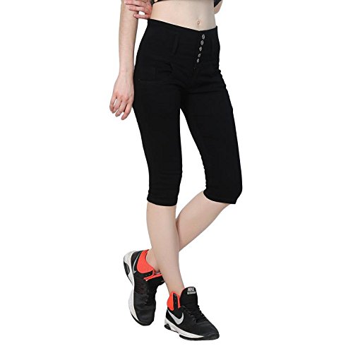 nifty women's slim fit capris