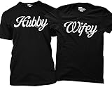 Hubby, Wifey - Wedding Marriage Matching Couple T-shirts