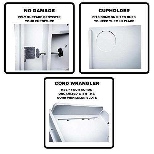 image for Graystone Home Furnishings Bedside Caddy Shelf - Sturdy Bunk Bed Or Do