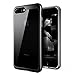 iPhone 7 plus case, Birstin Transparent Case for iPhone 7plus with Clear Slim Hard Plastic Back Plate and Black Shockproof PC Frame (Black)