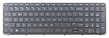 Highfine Laptop replacement keyboard with frame for HP PN: SN6126 PK1314D1A00 9Z.N9HSC.601 NSK-CN6SC PK1314D2A00 , US layout black color