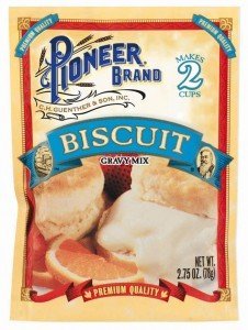 PIONEER BISCUIT GRAVY MIX, 2.75 OUNCES (PACK OF 6)