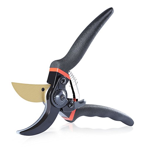 Greensen Garden Pruning Shears, Bypass Pruning Shears, Professional Hand Pruners, Tree Branches Clippers
