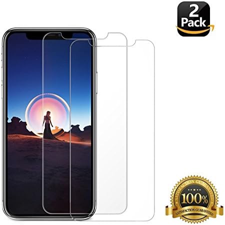 iPhone X Screen Protector,Tempered Glass Vickro 0.26 mm Ballistic Glass Screen Film 3D Touch Compatible For Apple X ,10