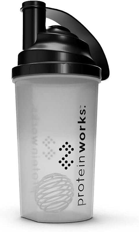 Protein Works The Sleakster - Coctelera de proteínas, 700 ml, transparente