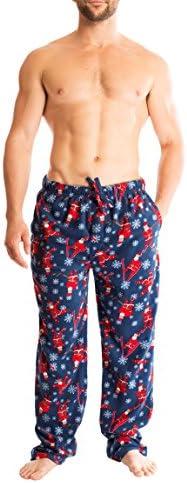 Men's Designer Ultra Soft Extreme Comfort 100% Micro Fleece Sleep Lounge Pants
