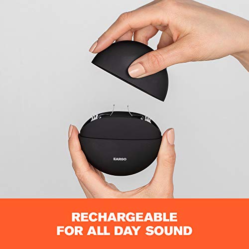 EARGO Neo Hearing Aids Virtually Invisible, Rechargeable, ProfessionalGrade Hearing Aids