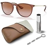 Ray-Ban RB4171 ERIKA CLASSIC Phantos Shaped Sunglasses for Men & Women with Official RAYBAN Eyewear Kit