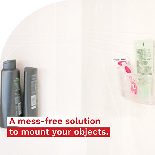 XFasten Double Sided Acrylic Mounting Tape Removable, Clear, 1Inch x