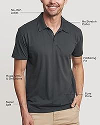 True Classic Polo Shirts for Men, Premium Fitted