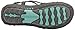 Skechers Women's Reggae Jamrock Toe Ring Sandal,Charcoal,9 M US