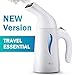 JSD Steamer for Clothes, 7 in 1 Travel Garment Steamers, 150ml Powerful Handheld Fabric Steamer with High Capacity for Home and Travel, Travel Pouch Included [Updated Version]
