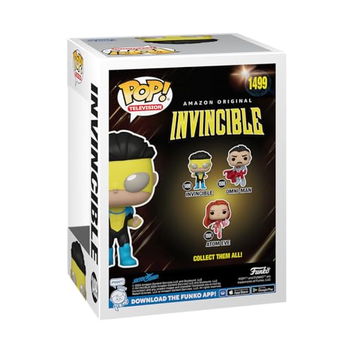 Funko POP! Television: Invincible - Mark Grayson - Invincible - Collectable Vinyl Figure - Gift Idea - Official Merchandise - for Kids & Adults - TV Fans - Model Figure for Collectors and Display