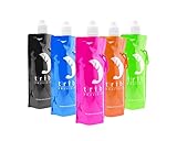 Tribe Provisions Flex - Eco-friendly Collapsible Adventure Water Bottle (3-pack)