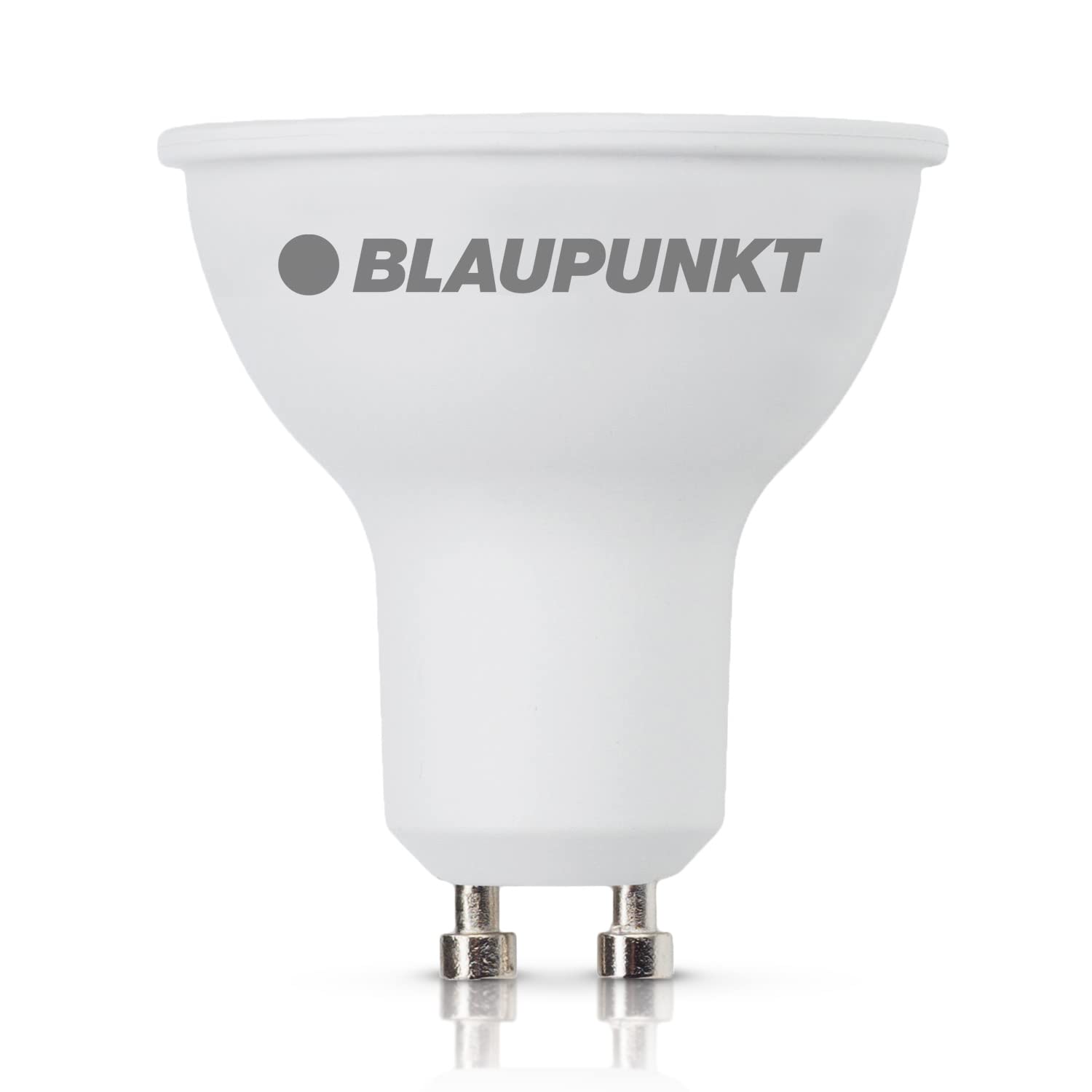Blaupunkt LED GU10 - Spot 5W - Equivalent to 50W Bulb - 450 Lumen - 2700K Warm White - Energy Saving / Energy Class A+ - Cost Saving - Single Pack