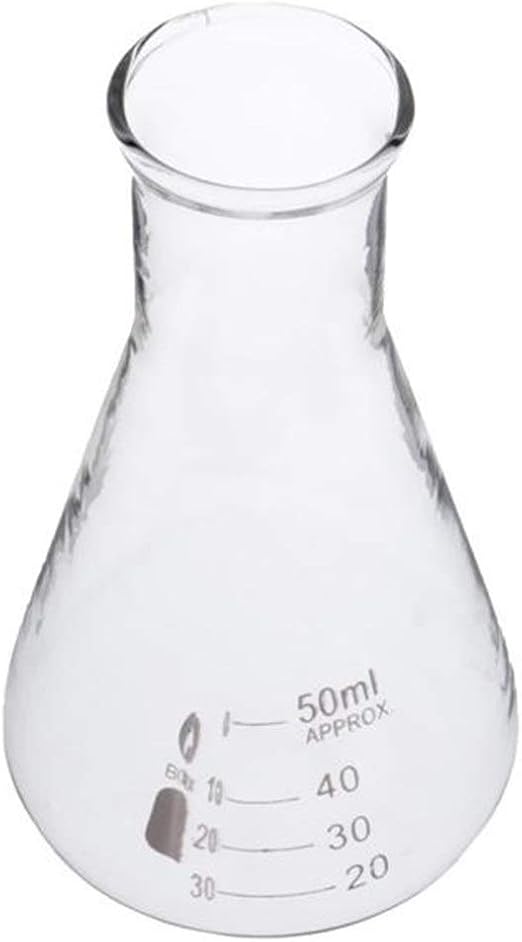 Artículos de Vidrio para Laboratorio, Frasco de 50 ml Frasco cónico 29