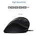 AUTLEY Wired Ergonomic Mouse, USB Computer Vertical Mouse, 1000/1600/2400/3200 DPI, 5.9ft Cord, Better for Large Hands (M19W)