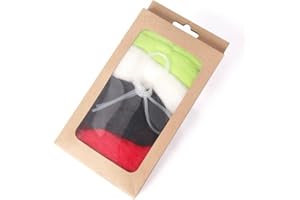 Wool Fly Fishing Strike Indicator Kit with Silicone Tubing, Adjustable Yarn Indicator Tool for Nymphing, Reusable No-Knot Lea